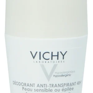 Vichy Deo Antiperspirant 48H Roll On White Cap 50 ml